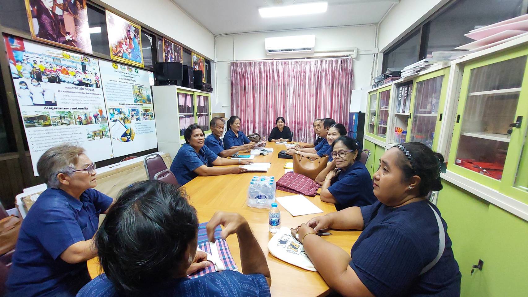 📣 สำนักงานพัฒนาชุมชนอำเภอเมืองสมุทรสงครามจัดประชุมผู้นำอาสาพัฒนาชุมชน(ผู้นำอช.)